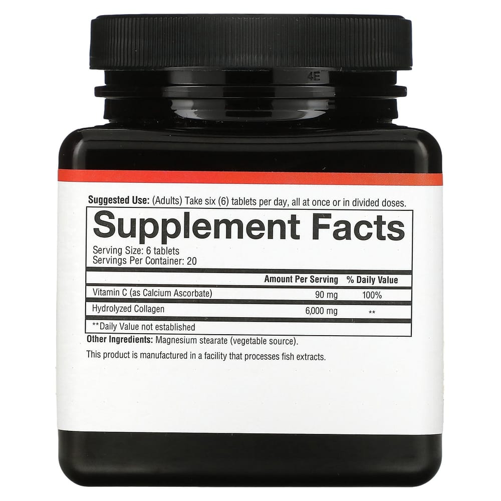 IHerb Kollagen 6000mg, 120 Tabletten (1000mg pro Tablette)