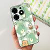 For Tecno Spark 10 Pro Spark 10C Case  Spark 9 Pro Spark 8c spark 7 Back Cover Bumper Clear Soft TPU Silicone Cute Cat Cartoon