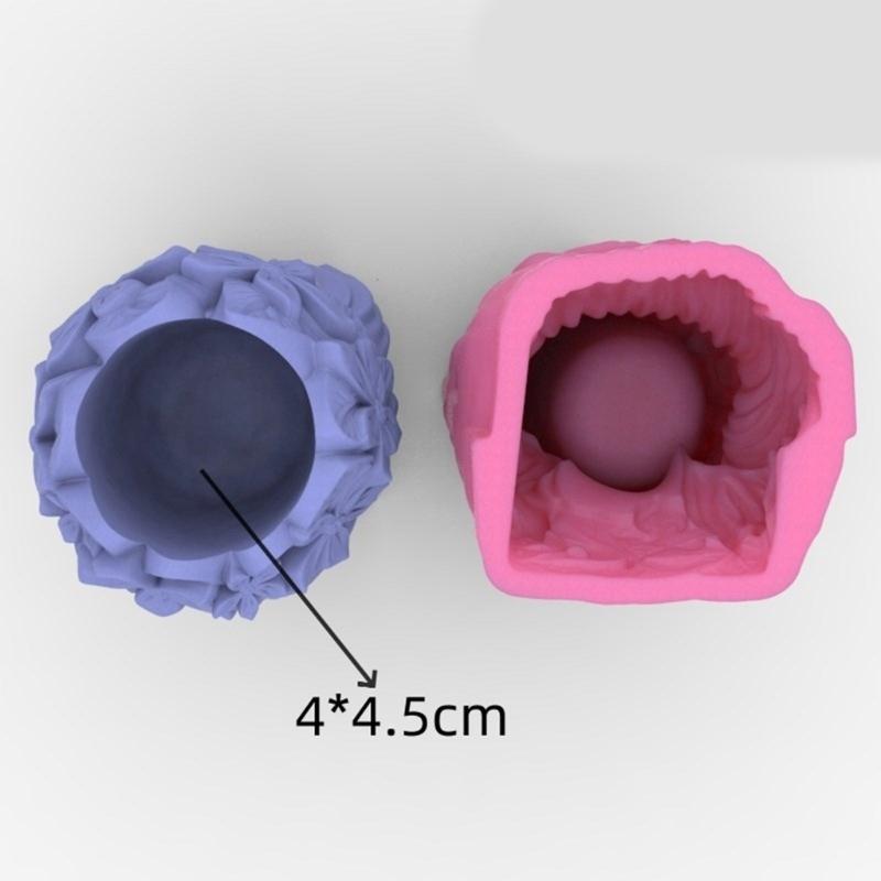 Soft Silicone Mold Handmade Cement Molds Girl Shape Flowerpot Moulds Durable Mold Perfect for Beginners and Craft Lovers