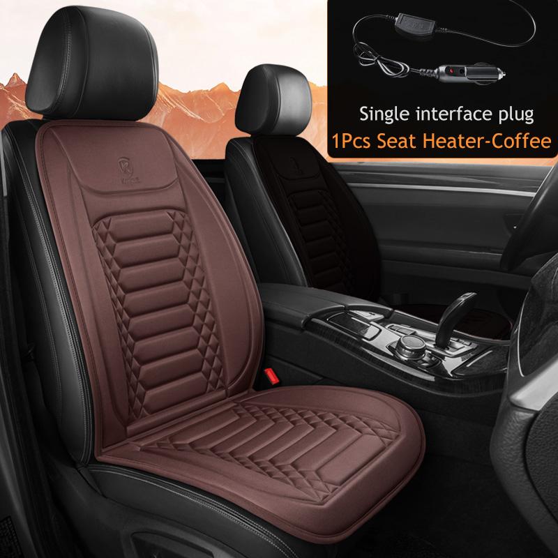 Winter Warmer Heated Car Seat Cover 12V Heating Car Seat Cushion Universal Full Back Heating Seat Pad Protector Auto Accessories