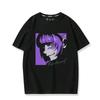 Anime CALL OF THE NIGHT Print Tshirt Summer Tops for Unisex Women Short Sleeve Tee Cotton T Shirts Unisex Women Clothes