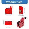 Metal Extruder for 3D Printer, Strong Two Gear Feed for ABS PETG Widely Filaments Compatibility