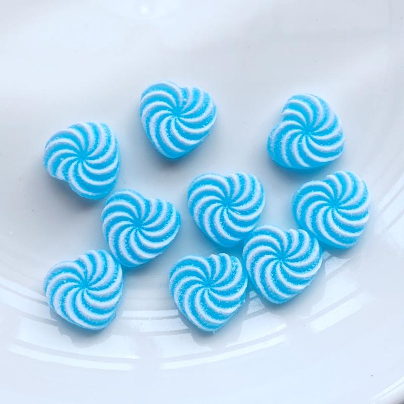 20Pcs Kawaii Cute Mixed Artificial Fudge Flat Back Cabochons Scrapbooking DIY Jewelry Craft Decoration Accessories L63