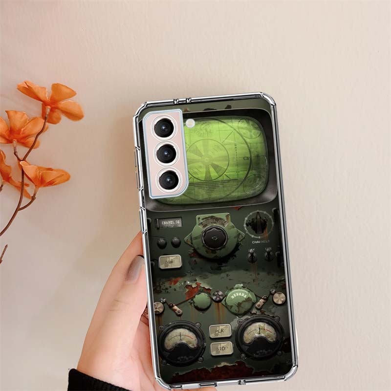 

Radar Numerical Control Data Clear Phone Cases for Samsung S26 Ultra Galaxy S25 Edge S24 S23 FE S21 Plus S20 S22 S10 Cover Patte Samsung S10
