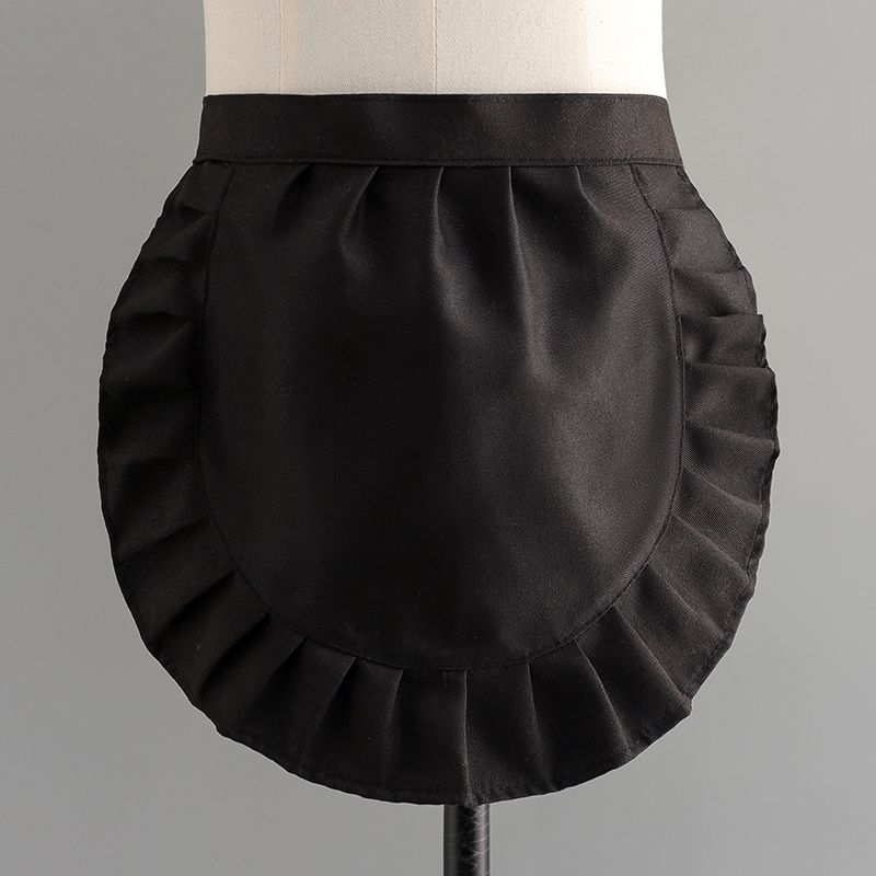 Krótkie Fartuszki Urocze Domowe Kuchenne Gotowanie Pieczenie Jednolity Fartuszek Urocza Pokojówka Lolita Dekoracja Cosplay Kreatywny Fartuch Ins