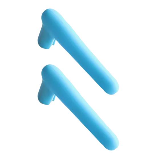 2Pcs Silicone Door Handle Covers Universal Anti-Collision Anti-Static Safety Door Lever Grip Handle Cover Bumper Protectors Cushions