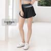 Women's Color Block Two-Piece Yoga Shorts - Nude Feel, Anti-Exposure, Quick-Dry Running Fitness Shorts