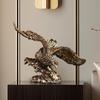 Bronze Antique Eagle Wine Cabinet Ornament for Living Room