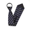 Black Zipper-Free Lazy Blue Men And Women Business Dress Interview To Work Groom Wedding Korean Version Narrow Tie