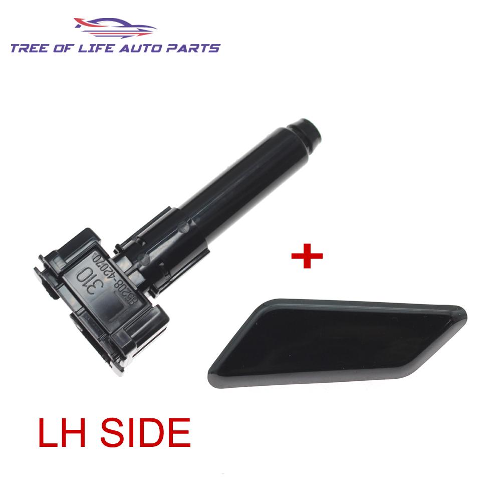 8520842070 8520742070 Front Bumper Headlight Washer Spray Nozzle Jet Cover For Toyota RAV4 XA50 -2024 8535342010 85354-42010