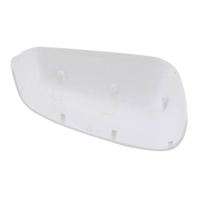 White Car Left Side Door Rearview Mirror Cap Cover Without Light Bezel Fit For Honda Fit Jazz 2009 2010 2011 2012 2013