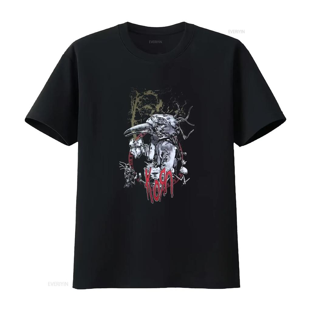 Maglietta Vintage Concerto Band KORN 2007 Tour Untitled Design Nu Metal Retro Originale Merch Rock Taglia L Uomo vintage Lavata