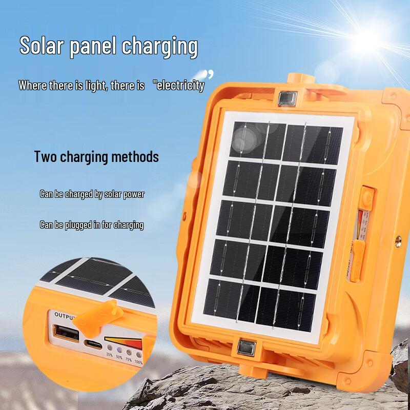 Black Scorpion Solar Portable Floodlight