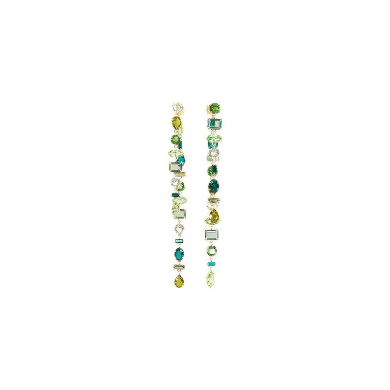 Swarovski Gema Pave Color Block Gold