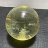 13.6cm High Quality Large Yellow Melting Stone Quartz Balls Feng Shui Crystal sphere Balls for Decoration