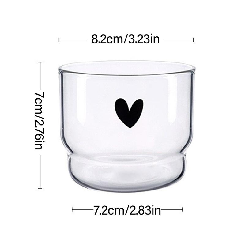 High Borosilicate Glass Mugs Perfect For Office Or Home Use With Lovely Smiling Designs And Microwave Compatibility