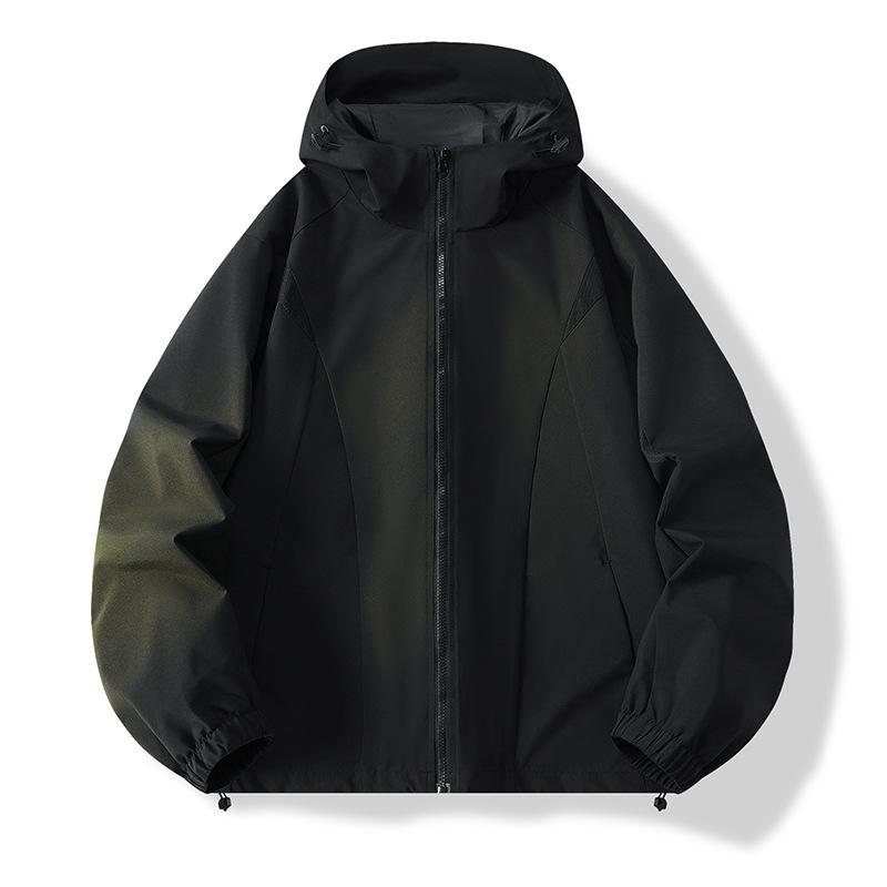 Unisex Autumn/Winter Outdoor Stand-Collar Jacket - Windproof & Waterproof