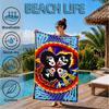 Rock music band Art Beach Towel, Microfiber Beach Towel, Perfect For Pool, Beach, Travel, Home Decor Beach Party Fan gifts