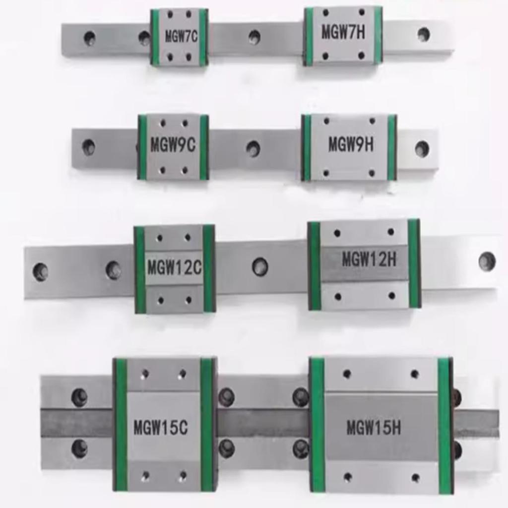 Miniature Linear Guide Block Slider Rail MGN/MGW Series (7C/9C/12C/15C/7H/9H/12H/15H)