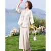 Summer New Chinese Style Floral Two-Piece Set