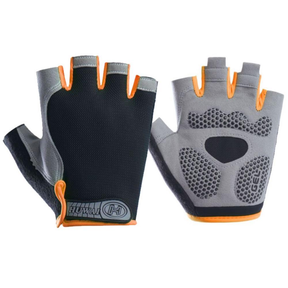 

Мужские и женские полупальцевые уличные велосипедные спортивные альпинистские перчатки для йоги и фитнеса с амортизацией, противоскользящие, дышащие XL