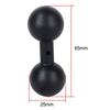13-25mm Aluminum Alloy Ball Head Phone Car Mount Extension Rod with 1/4" Connector