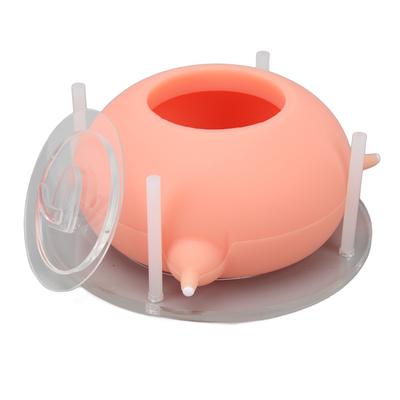 Comedero biónico de silicona para cachorros, tazón con tetina, biberones, estación de alimentación