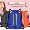 Mochila Unisex con Cordón de Gran Capacidad para Viajes, Fitness, Deportes, Baloncesto y Fútbol.