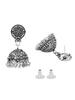 Traditional Silver Oxidised Silver Necklace Jewellery Set for Women