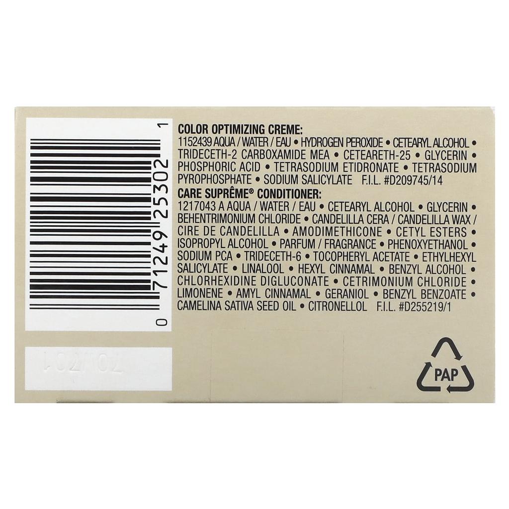 L'Oréal, Popular, Fade-resistant Colour, Soft Black, 3 X 1 Application