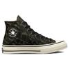 Converse Chuck Taylor All Star 1970s Rock Texture Jacquard Comfortable Versatile High-Top Canvas Shoes Unisex Sneakers Black Green A01405C