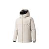 Casual Simple Zipper Solid Color Hooded Warm Jacket Men Jackets 152540942-2