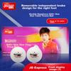 Sai Di 40+ One Star White, 1 Star Table Tennis Ball, ABS New Material, Sewn Ball, White (Pack of 10)