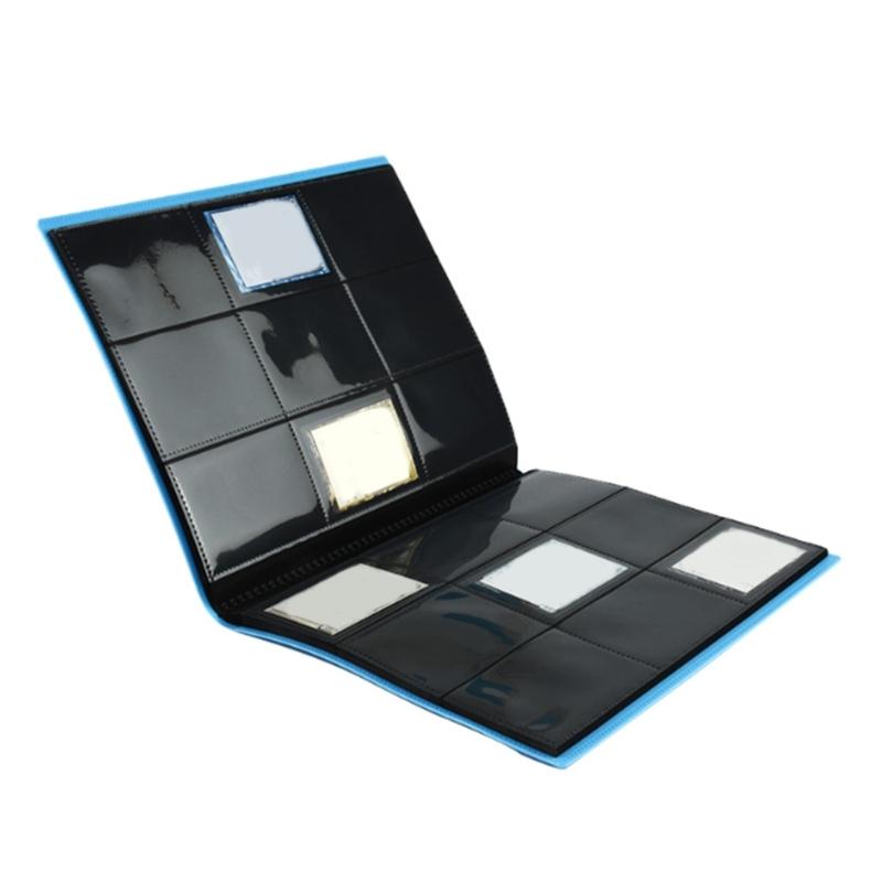 9 Pocket Game Card Binder Trading Card Collection Notebook Portable Trading Card Binder for Game Card Baseball Card