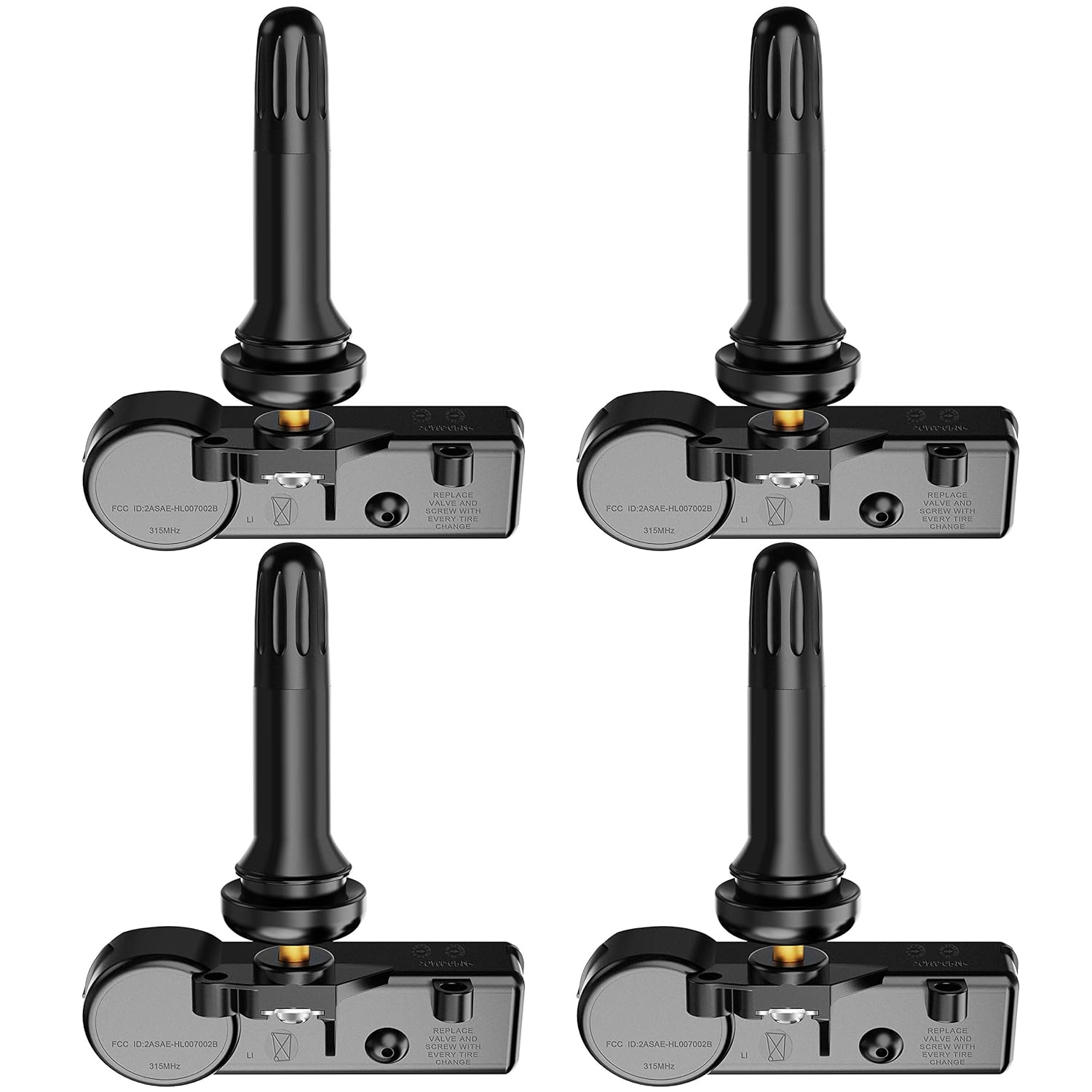 

ROADFAR TPMS Sensor, 315MHz Tire Presure Sensor Fits for Buick for Chevrolet for GMC for Pontiac & More Replaces 13598771 13598772 13586335 Sets of 4