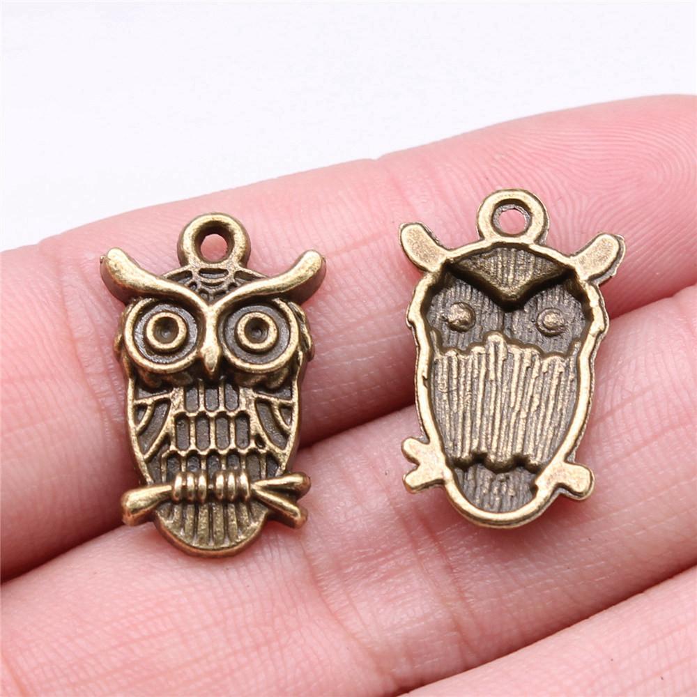 Owl Charms Pendant Female Jewellery Ethnic Materials