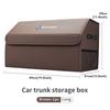For Volkswagen VW Car Trunk Foldable Organizer Auto Leather Waterproof Storage Box Passat Golf 4 5 6 Tiguan Polo Scirocco Jetta