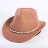 Popular children's fashion cute western cowboy hat, small rancher outdoor children's jazz hat