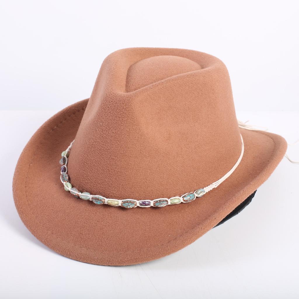 Popular children's fashion cute western cowboy hat, small rancher outdoor children's jazz hat