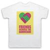 Vrienden Over De Barricade Hart Handdruk Grafisch T-shirt