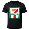 Vintage Distressed 7 Eleven Logo Graphic T-Shirt