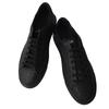 Hide Jack Authentic Casual Italian Crocodile Black and Rose Nubuck Leather Sneakers & Men's Two-Tone (Black Crocodile/Black Sole, Small)