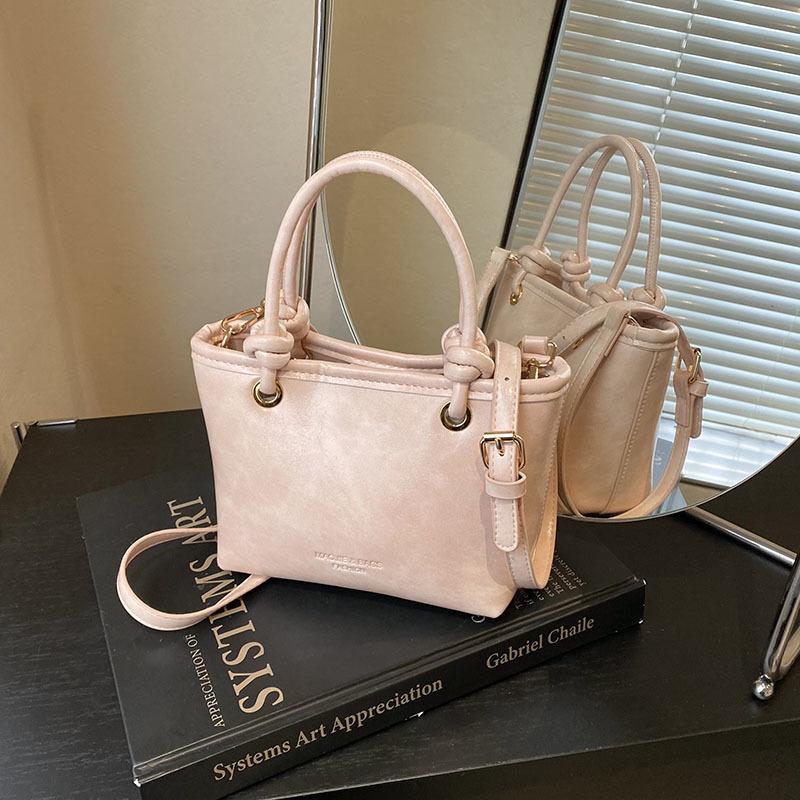 2025 retro bag new commuter large capacity messenger portable tote shoulder bucket bag