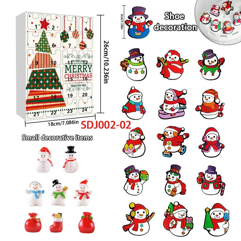 Christmas Advent Calendar Ornaments Advent Christmas Tree Decoration Wall Hangings Christmas Tree Christmas Countdown Calendar