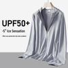 Ice Silk Men's Sun Protection Jacket 2026 - New Style, Anti-UV, Breathable, Thin for Summer & Outdoor Fishing
