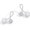 S925 Silver Sunflower Stud Earrings: Trendy Retro Light Luxury for Women, 2022