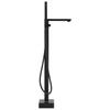 Vidaxl Bateria Wolnostojąca Do Wanny, Czarna, Stal Nierdzewna, 90 Cm