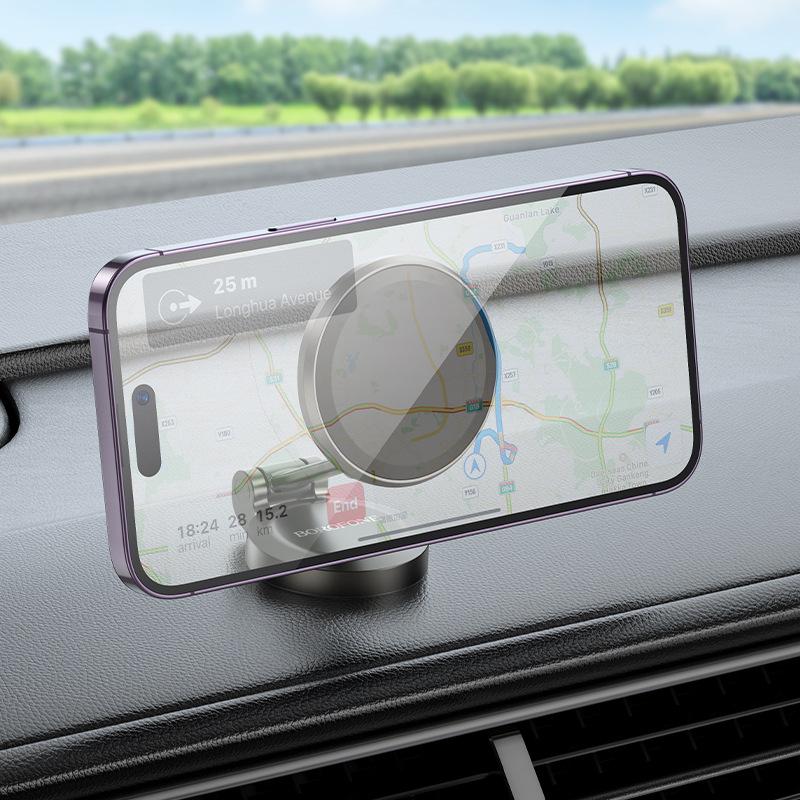 Folding Rotating Car Bracket, Car Center Console Mobile Phone Navigation Lazy Bracket