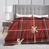 New Year Plaid & Pattern Blanket Quality Warm Soft  Throw Blanket Winter Child Couch Chair Sofa Bed Aesthetic Bedspread