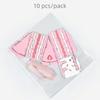 10PCS Multicolor Triangle Cake Gift Box Cartoon Gift Packaging Box New Present Box  Birthday Party